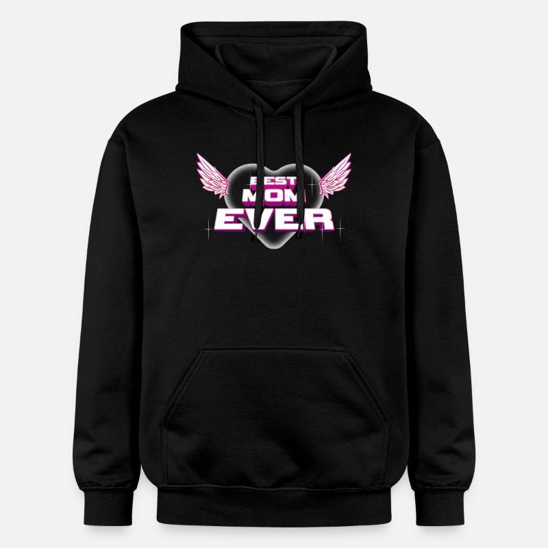Beste Mutter aller Zeiten - Gildan Unisex Softstyle® Midweight Hoodie - Schwarz