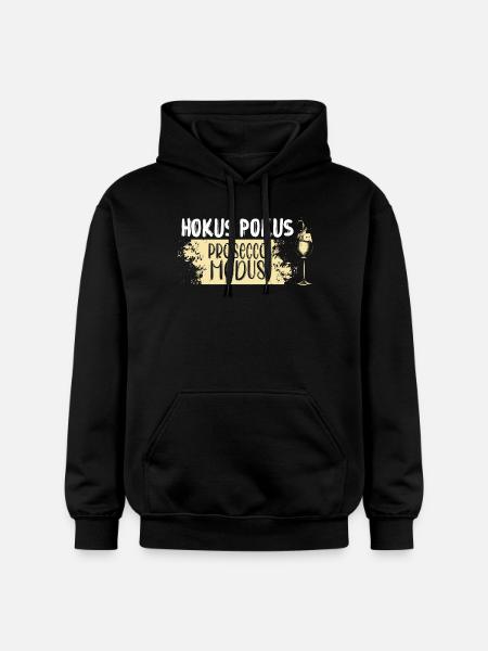 Hokus Pokus Prosecco Modus - Gildan Unisex Softstyle® Midweight Hoodie - Schwarz