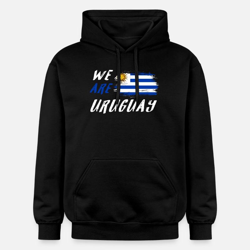 nous sommes l'Uruguay - Sweat à capuche Softstyle® Gildan Unisexe - noir