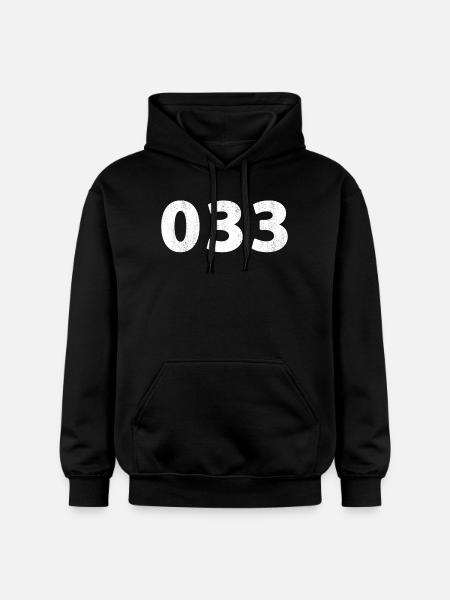 033 Amersfoort Leusden Hoevelaken Hoogland Eemdijk - Gildan Unisex Softstyle® Midweight Hoodie - svart