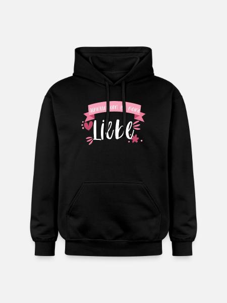 Klettern Alpinklettern Liebe Berge Geschenk - Gildan Unisex Softstyle® Midweight Hoodie - Schwarz