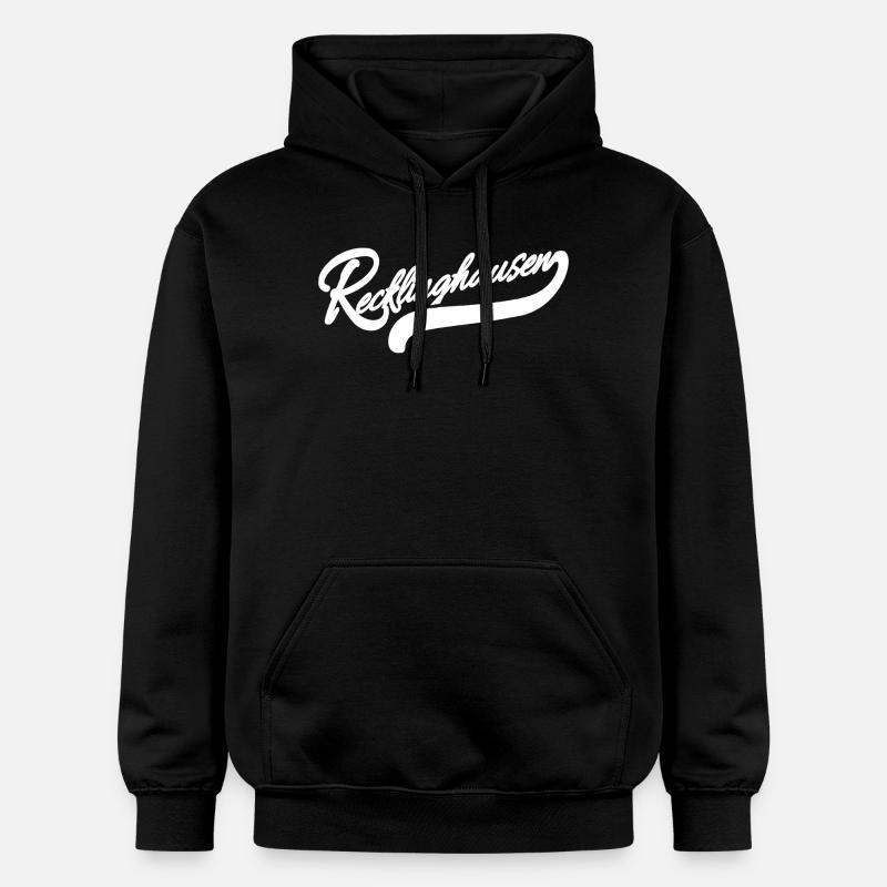 Recklinghausen Rétro - Sweat à capuche Softstyle® Gildan Unisexe - noir