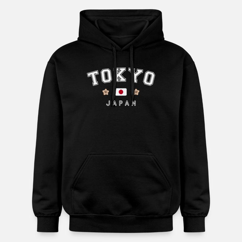 Tokyo Japon - Sweat à capuche Softstyle® Gildan Unisexe - noir