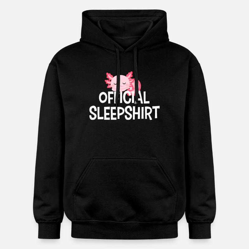 Axolotl - Sweat à capuche Softstyle® Gildan Unisexe - noir