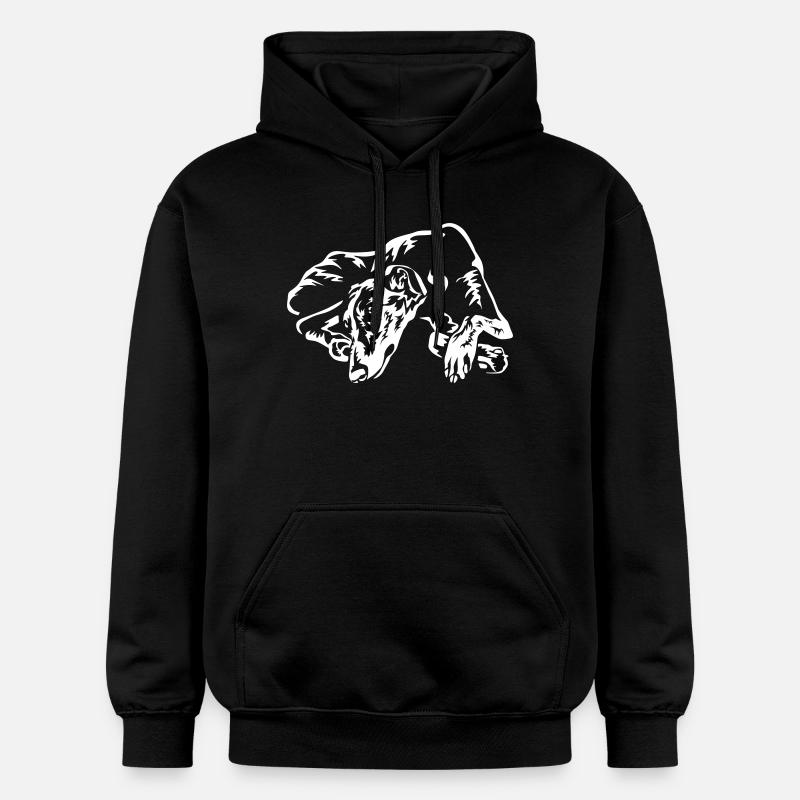 Galgo « Édition Noire » - Sweat à capuche Softstyle® Gildan Unisexe - noir