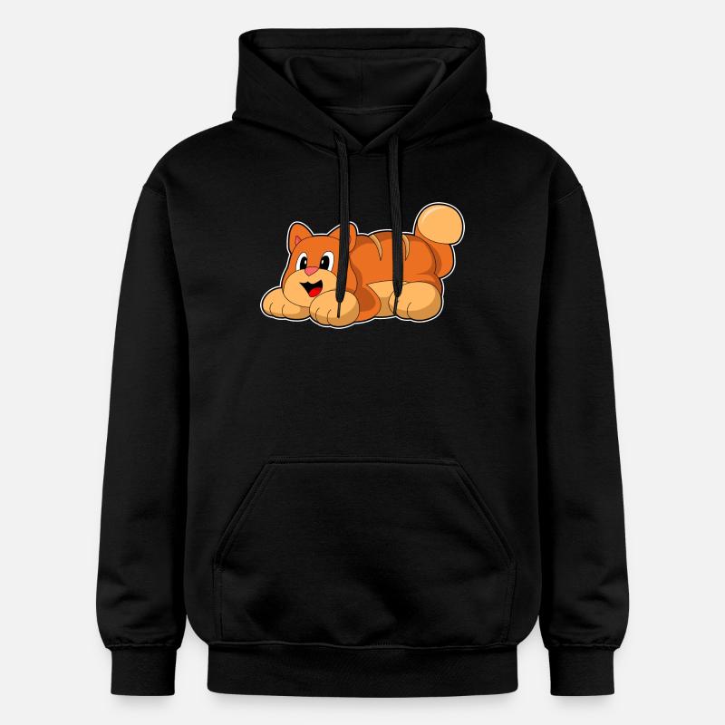 Pain Chat Baker - Sweat à capuche Softstyle® Gildan Unisexe - noir