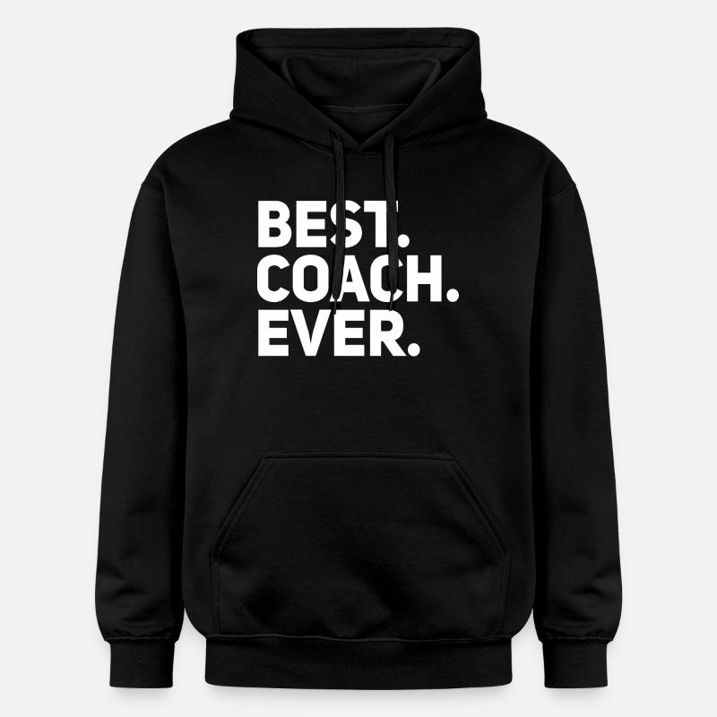 Bester Trainer aller Zeiten - Gildan Unisex Softstyle® Midweight Hoodie - Schwarz