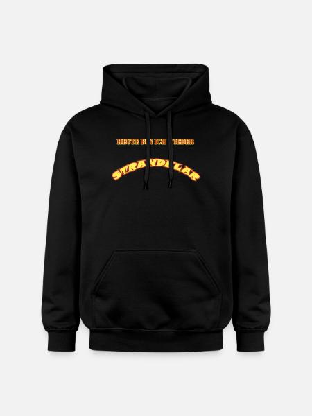 Strandklar - Gildan Unisex Softstyle® Midweight Hoodie - Schwarz