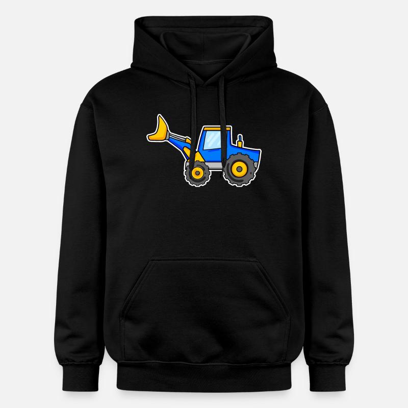 Excavatrice - Sweat à capuche Softstyle® Gildan Unisexe - noir