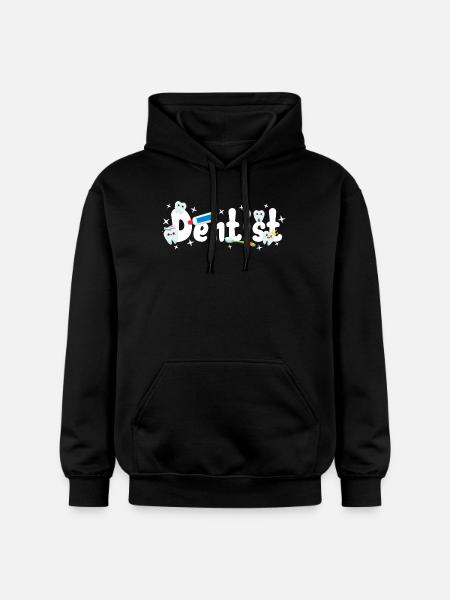 Dentist Dentist - Gildan Unisex Softstyle® Midweight Hoodie - black