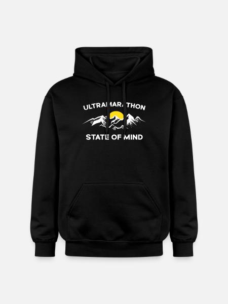 Ultramarathon - State of Mind - Gildan Unisex Softstyle® Midweight Hoodie - black