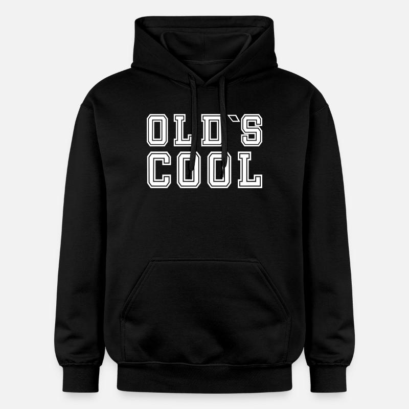 Oldscool - Old School Design - Gildan Unisex Softstyle® Midweight Hoodie - Schwarz