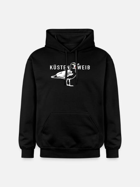 Küstenweib - Gildan Unisex Softstyle® Midweight Hoodie - Schwarz