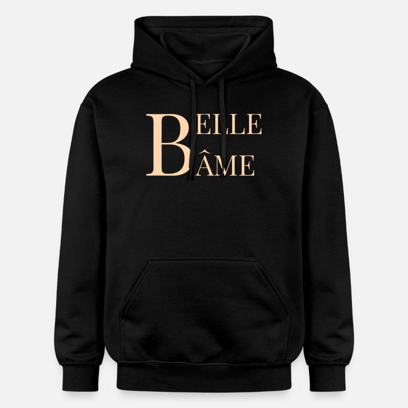 belle âme - Sweat à capuche Softstyle® Gildan Unisexe - noir