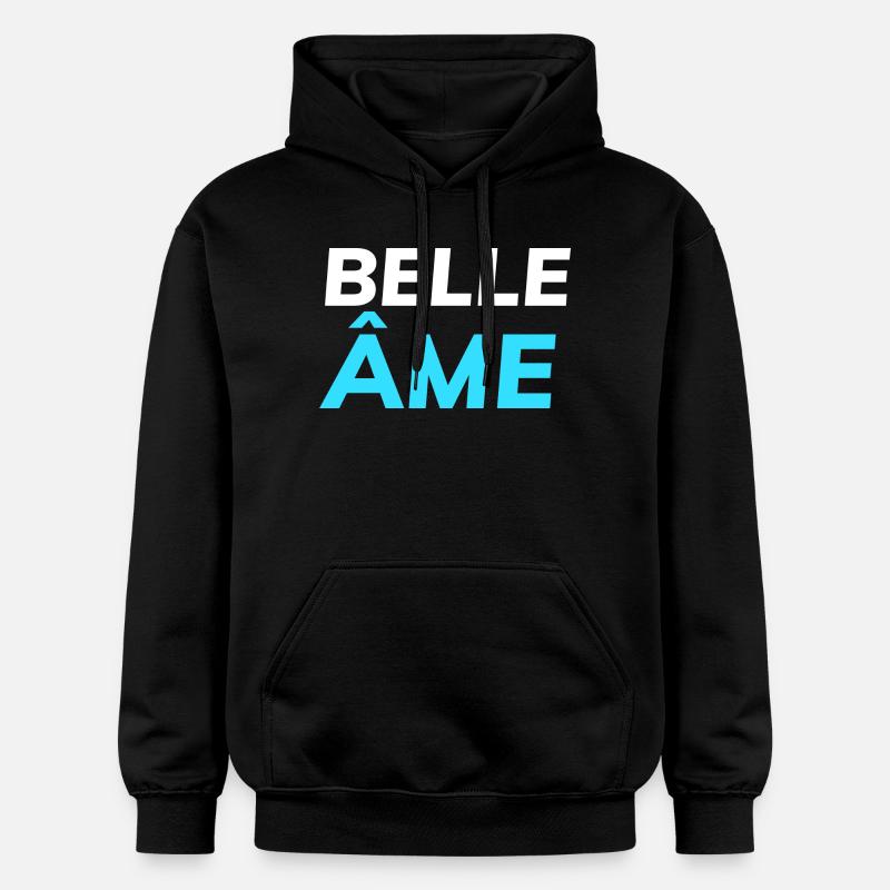 belle âme - Sweat à capuche Softstyle® Gildan Unisexe - noir