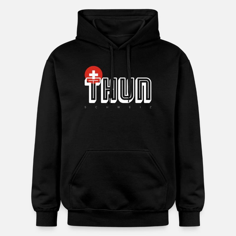 Thoune - Sweat à capuche Softstyle® Gildan Unisexe - noir