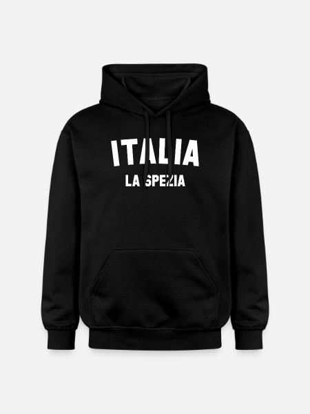 LA SPEZIA Italia Italy - Gildan Unisex Softstyle® Midweight Hoodie - black