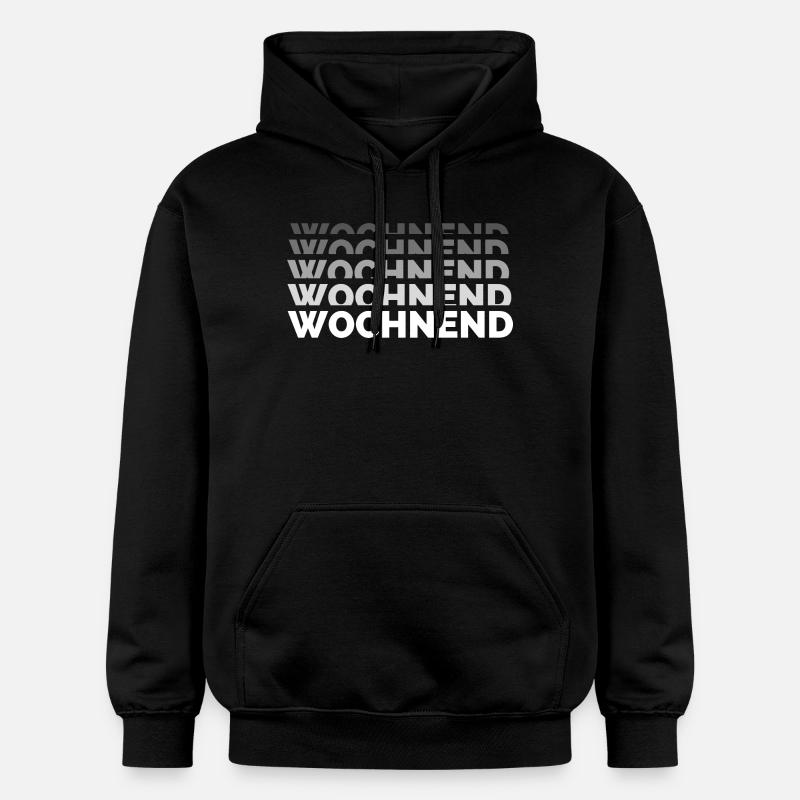 Hebdomadaire - Week-end, Loisirs - Sweat à capuche Softstyle® Gildan Unisexe - noir