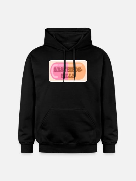 ABSCHIEDSPILLE ABSCHIED - Gildan Unisex Softstyle® Midweight Hoodie - Schwarz