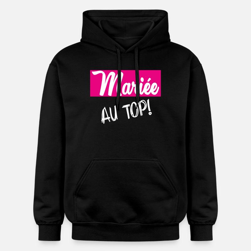 MARIEE - Sweat à capuche Softstyle® Gildan Unisexe - noir