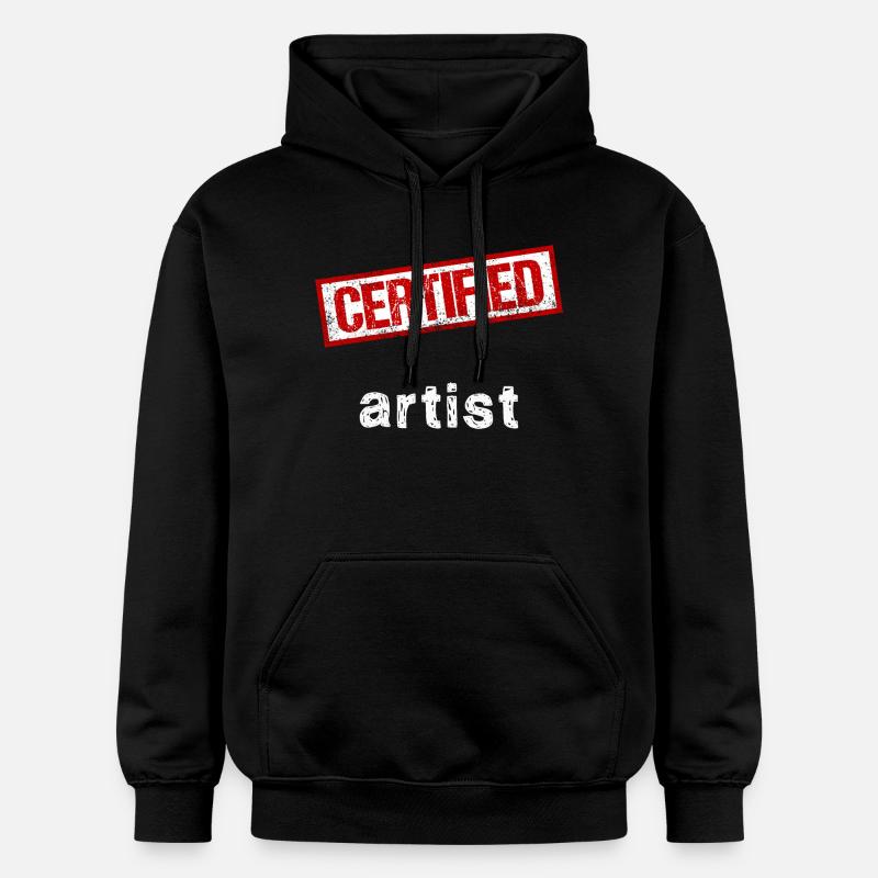 Artiste - Sweat à capuche Softstyle® Gildan Unisexe - noir