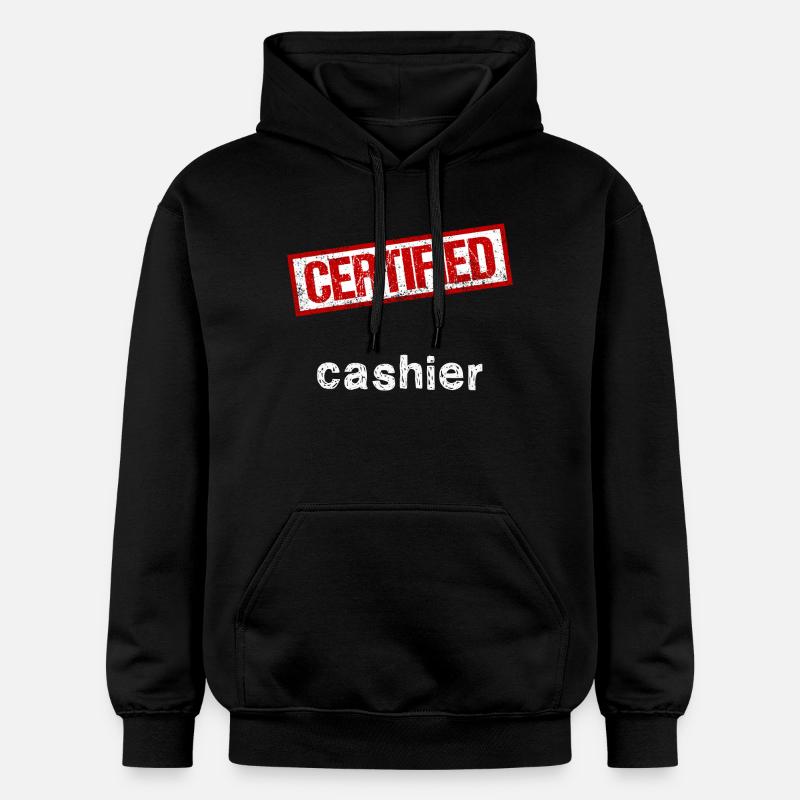 Caissier - Sweat à capuche Softstyle® Gildan Unisexe - noir
