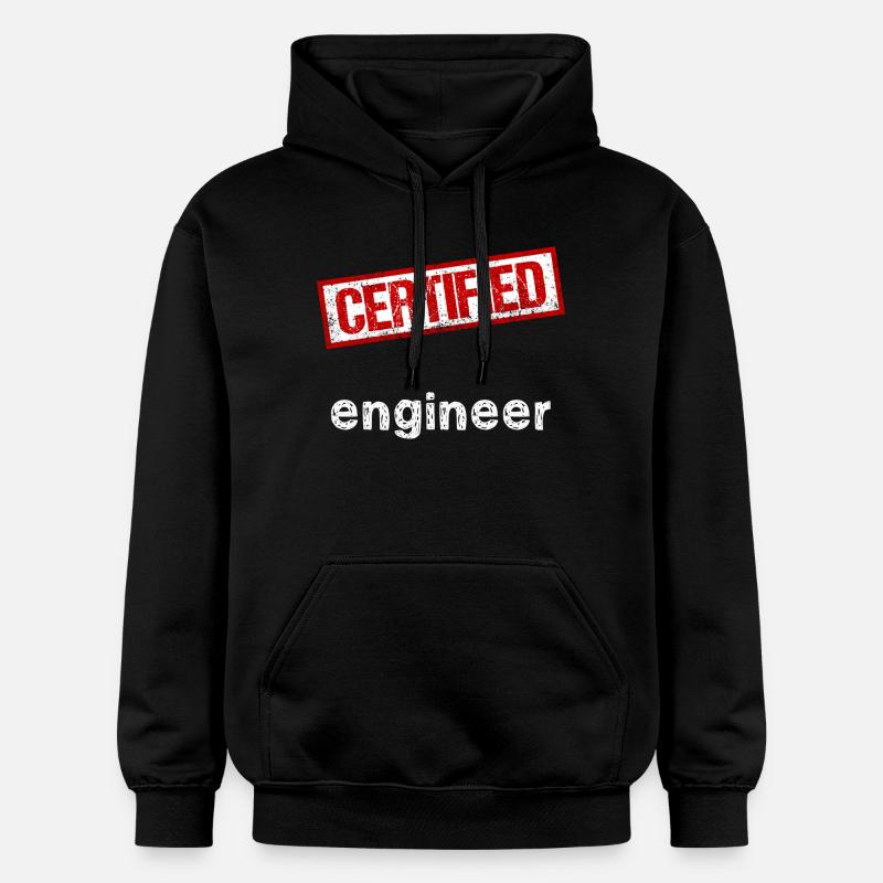 Ingénieur - Sweat à capuche Softstyle® Gildan Unisexe - noir