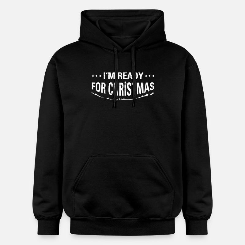 Prêt pour Noël - cool - Sweat à capuche Softstyle® Gildan Unisexe - noir