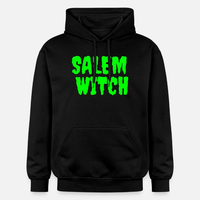SalemWitch Halloween Design - Sweat à capuche Softstyle® Gildan Unisexe - noir