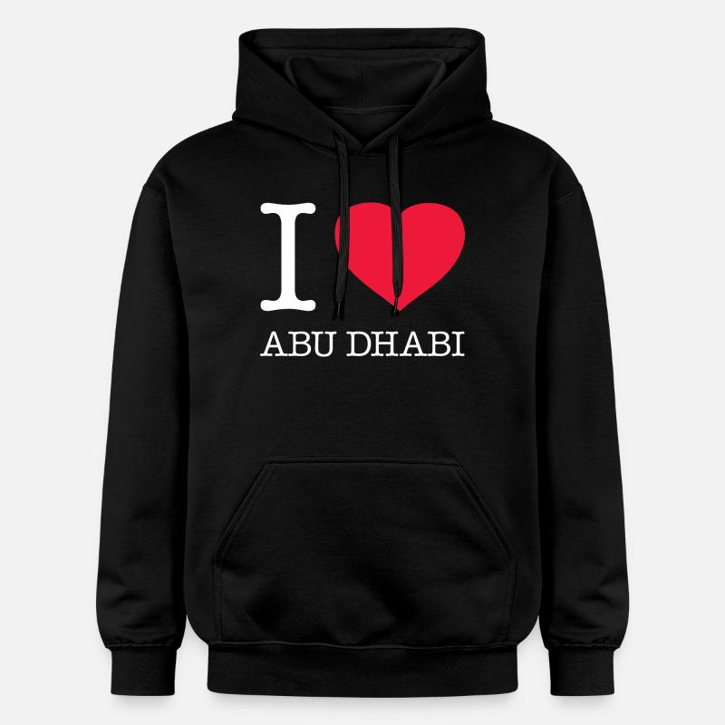 J’ADORE ABU DHABI - Sweat à capuche Softstyle® Gildan Unisexe - noir