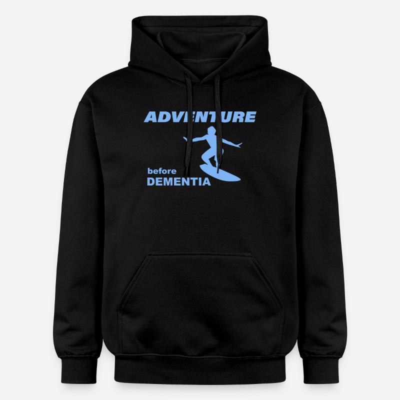 AVENTURE DE SURF - Sweat à capuche Softstyle® Gildan Unisexe - noir