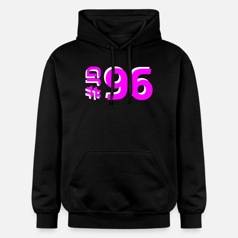 JD96 - Sweat à capuche Softstyle® Gildan Unisexe - noir