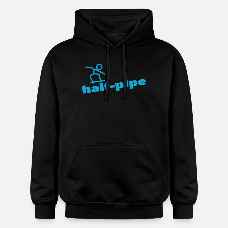 HALF-PIPE - Sweat à capuche Softstyle® Gildan Unisexe - noir