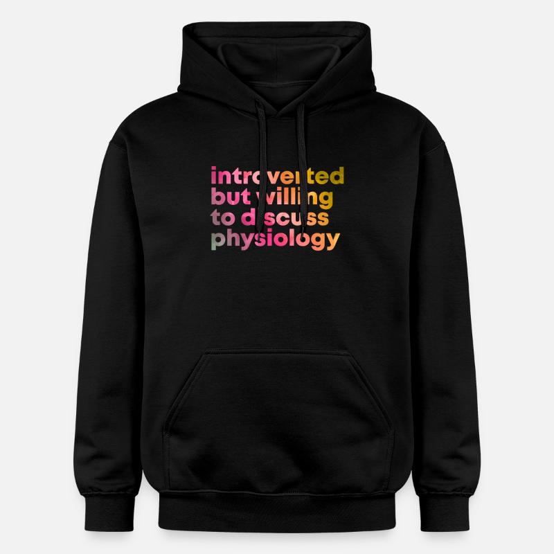Physiologie - Sweat à capuche Softstyle® Gildan Unisexe - noir
