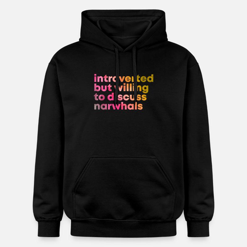 narval - Sweat à capuche Softstyle® Gildan Unisexe - noir