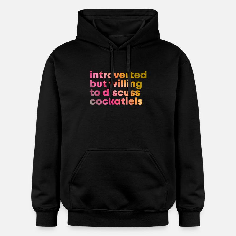 calopsitte - Sweat à capuche Softstyle® Gildan Unisexe - noir