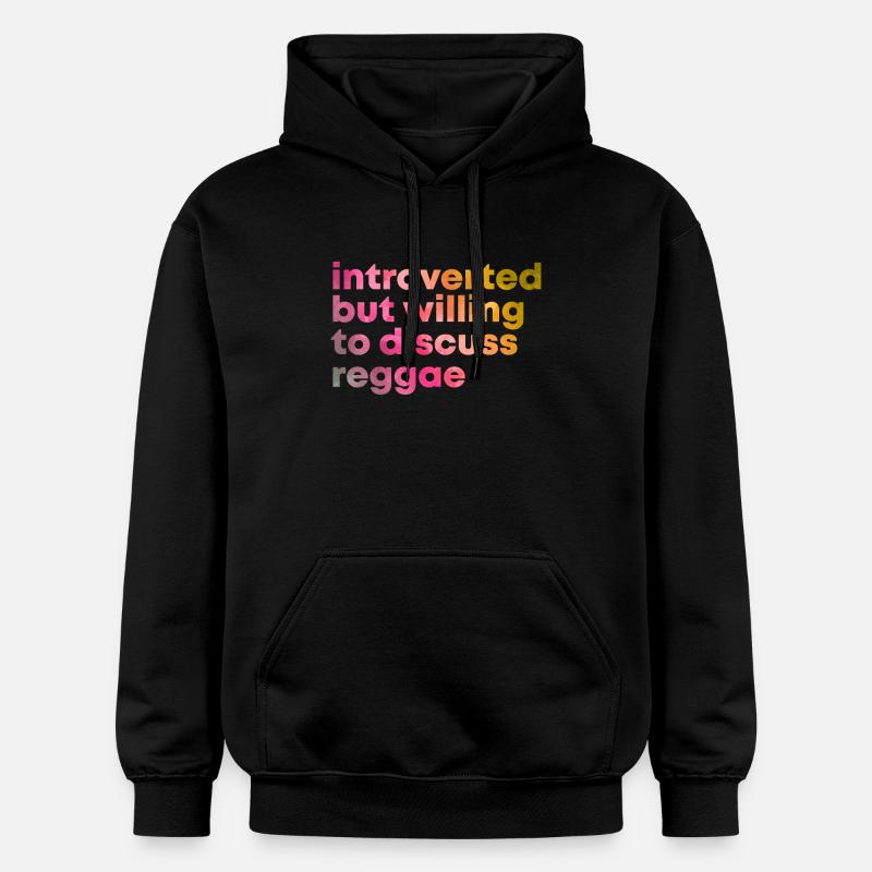 reggae - Sweat à capuche Softstyle® Gildan Unisexe - noir