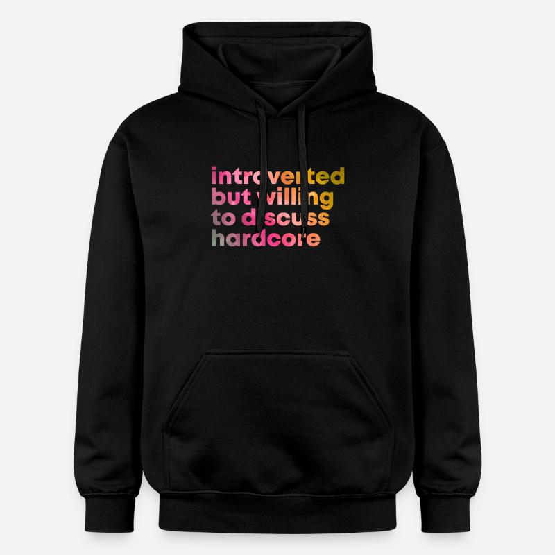 Hardcore - Sweat à capuche Softstyle® Gildan Unisexe - noir