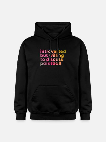 Paintball Paintball Paintball - Sweat à capuche Softstyle® Gildan Unisexe - noir