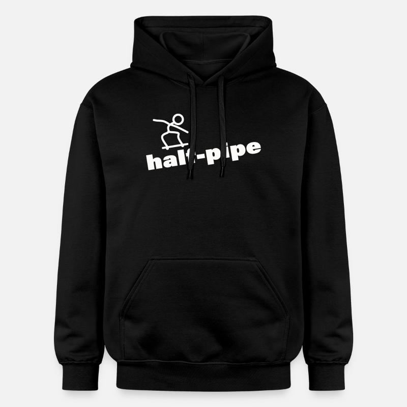 HALF-PIPE - Sweat à capuche Softstyle® Gildan Unisexe - noir