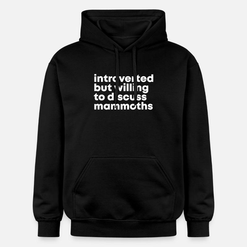 Mammoth - Sweat à capuche Softstyle® Gildan Unisexe - noir