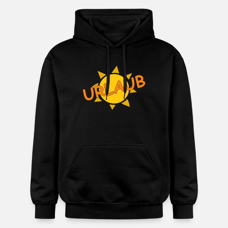 VACANCES - Sweat à capuche Softstyle® Gildan Unisexe - noir