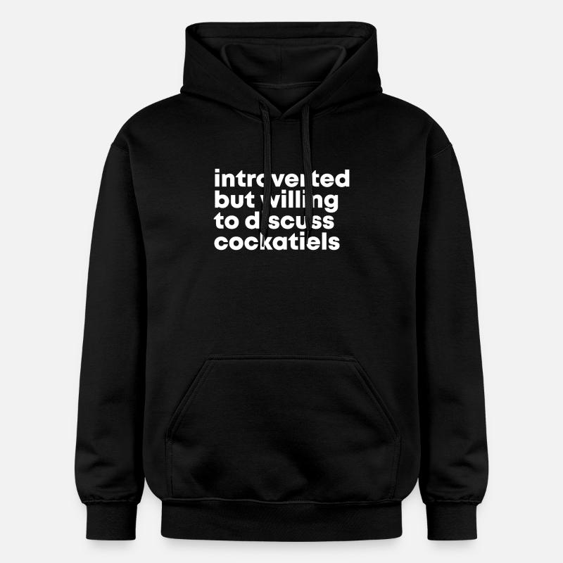 calopsitte - Sweat à capuche Softstyle® Gildan Unisexe - noir