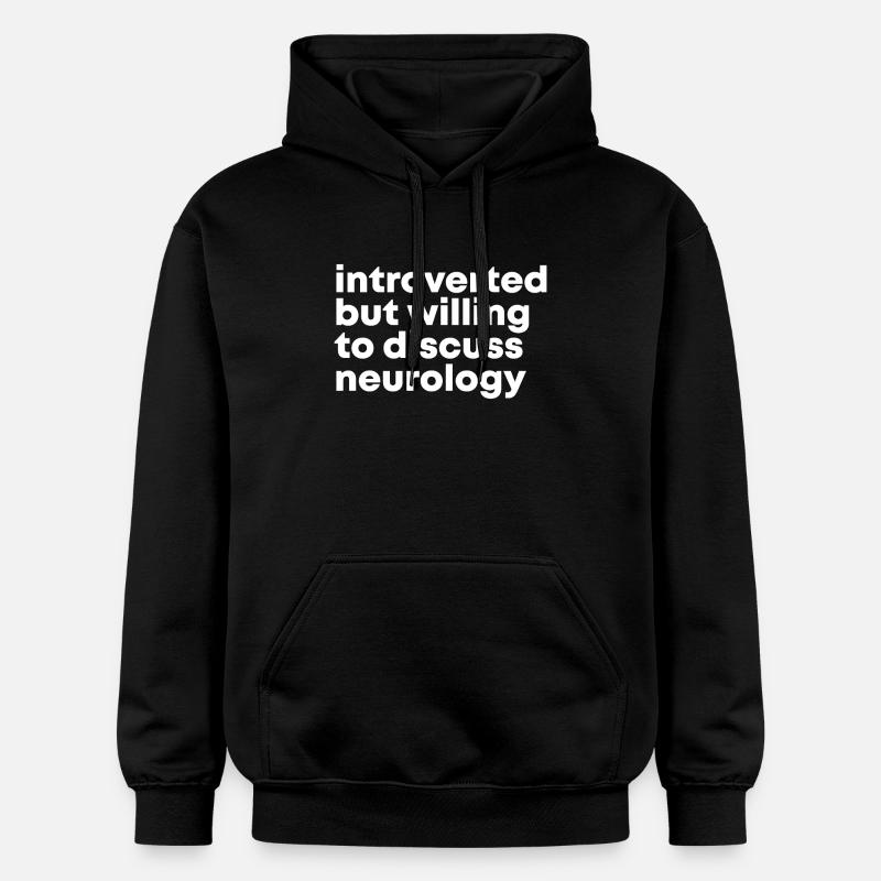 neurologie - Sweat à capuche Softstyle® Gildan Unisexe - noir