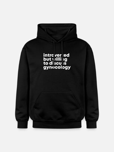 Gynecology - Gildan Unisex Softstyle® Midweight Hoodie - black