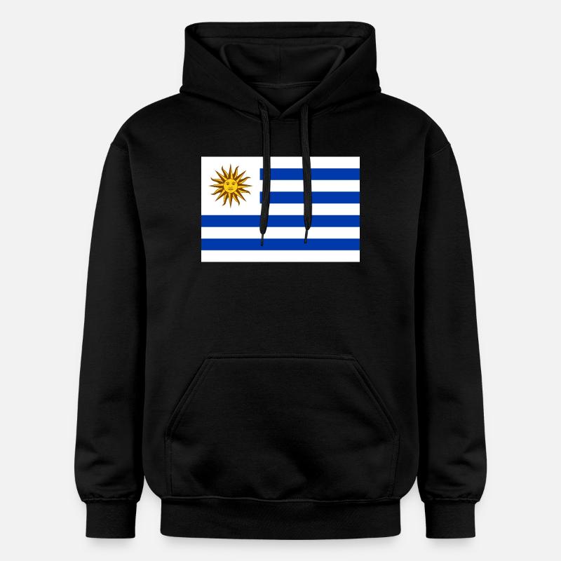 Uruguay - Sweat à capuche Softstyle® Gildan Unisexe - noir