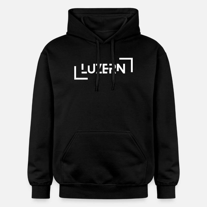 Luzerne - Sweat à capuche Softstyle® Gildan Unisexe - noir