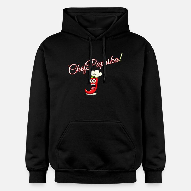 Chef Paprika - Sweat à capuche Softstyle® Gildan Unisexe - noir