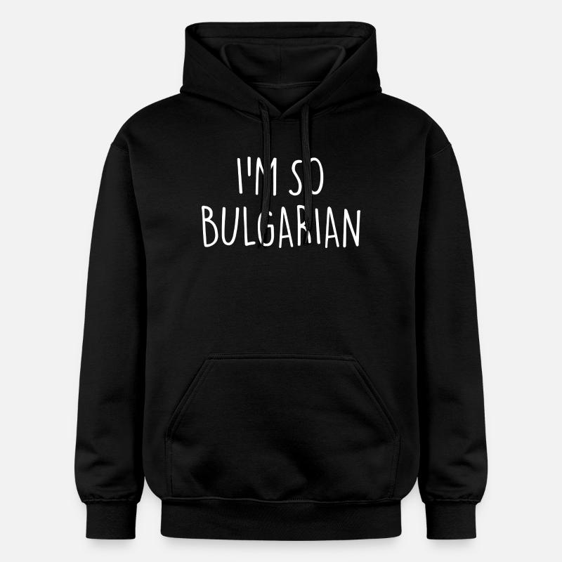 À SO BULGARE Bulgarie Bulgare - Sweat à capuche Softstyle® Gildan Unisexe - noir