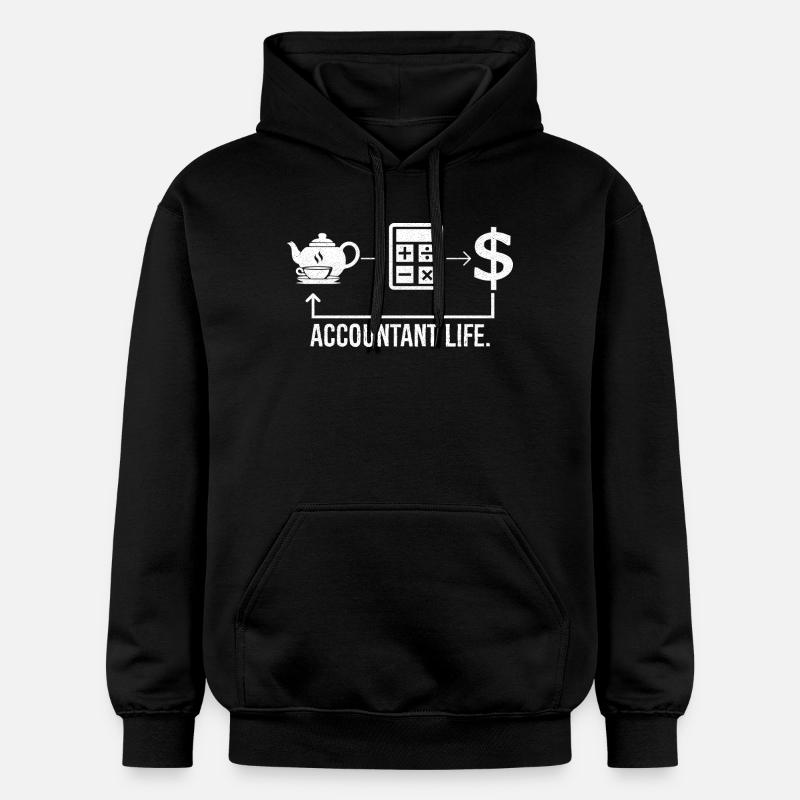 Vie comptable - Sweat à capuche Softstyle® Gildan Unisexe - noir